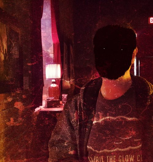 Picture of creepy person with no face